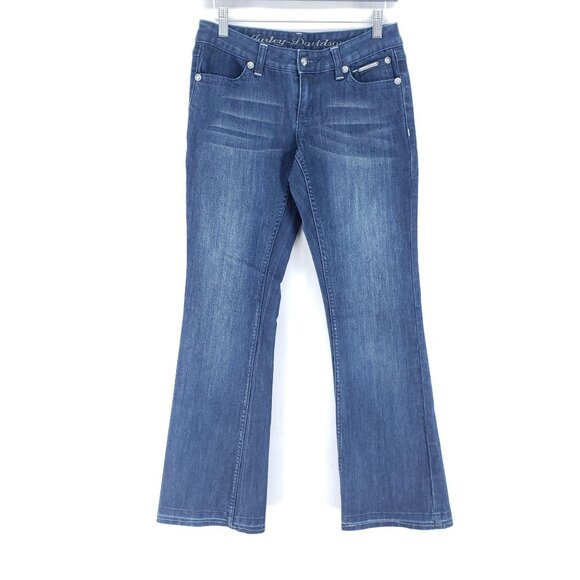 Harley Davidson Denim - Harley Davidson Denim Jeans Womens Size 2 Dark